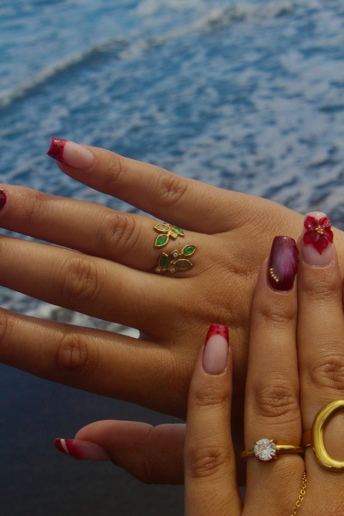 Bague feuille