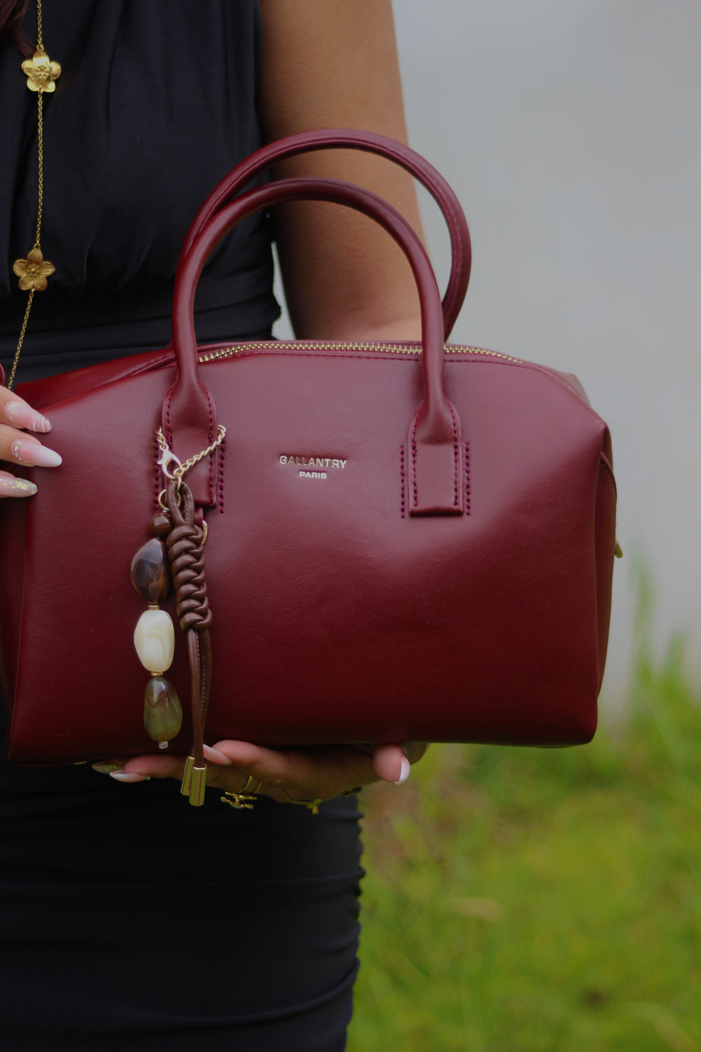 Sac boule bordeau