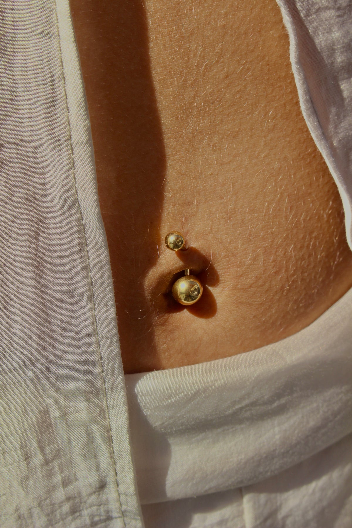 Piercing nombril simple