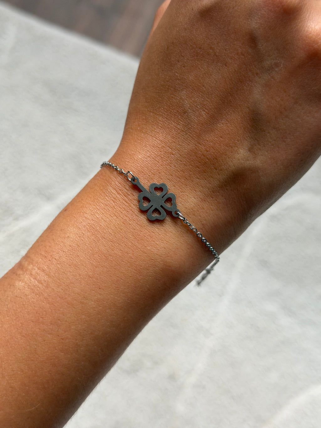 Bracelet trèfle