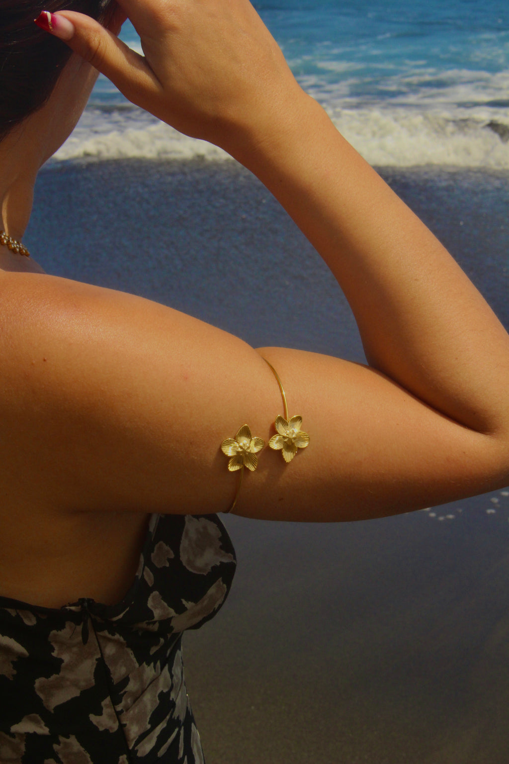 Bracelet de bras fleur