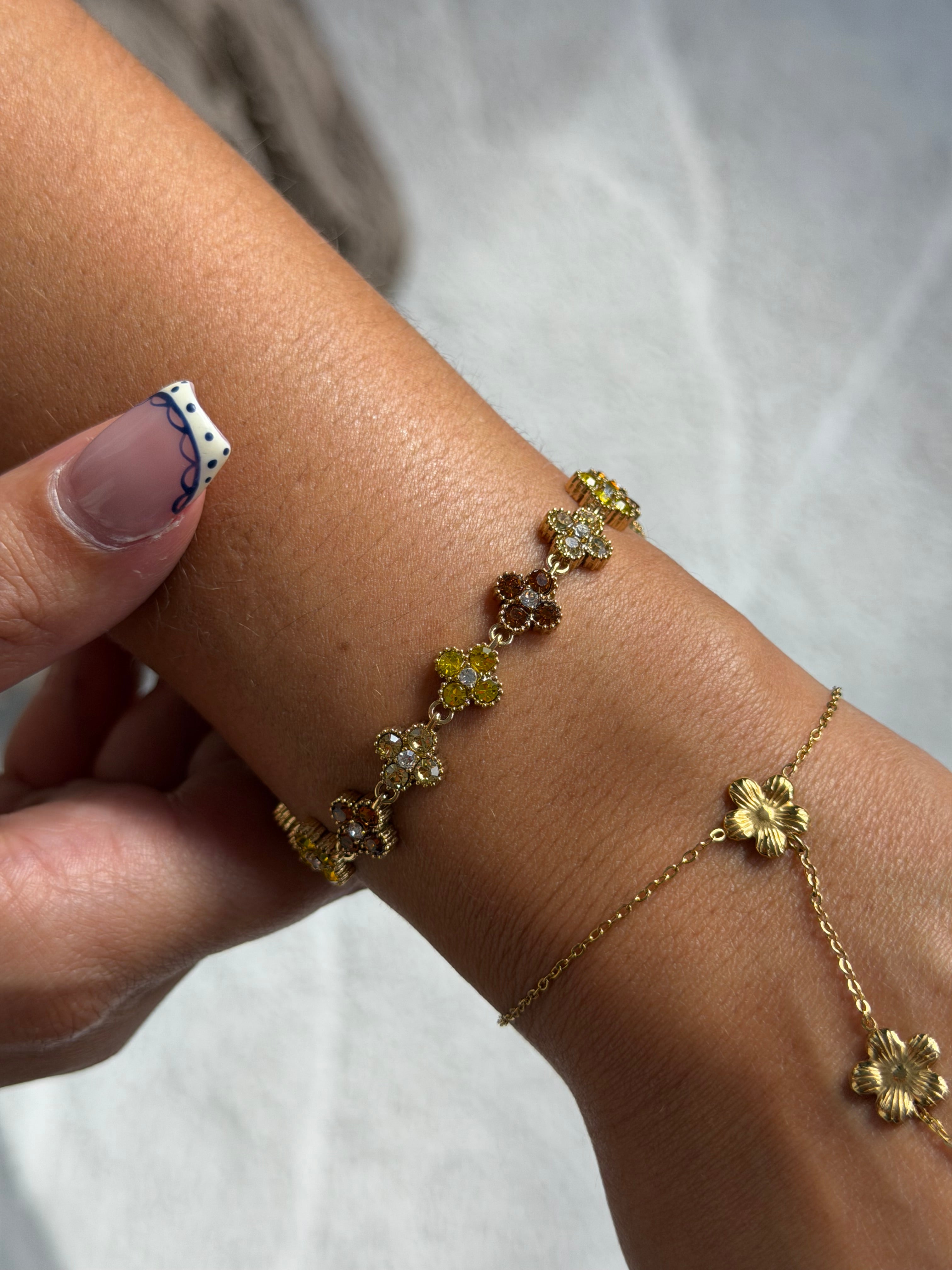 Bracelets trèfle élégant