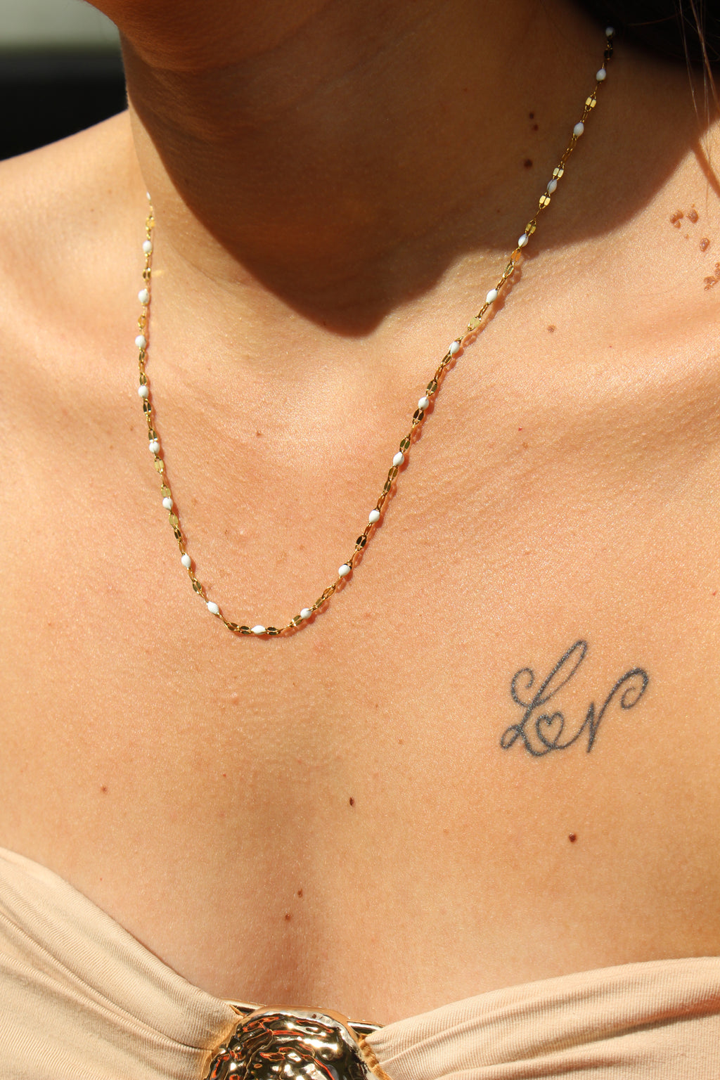 Collier Perles fines