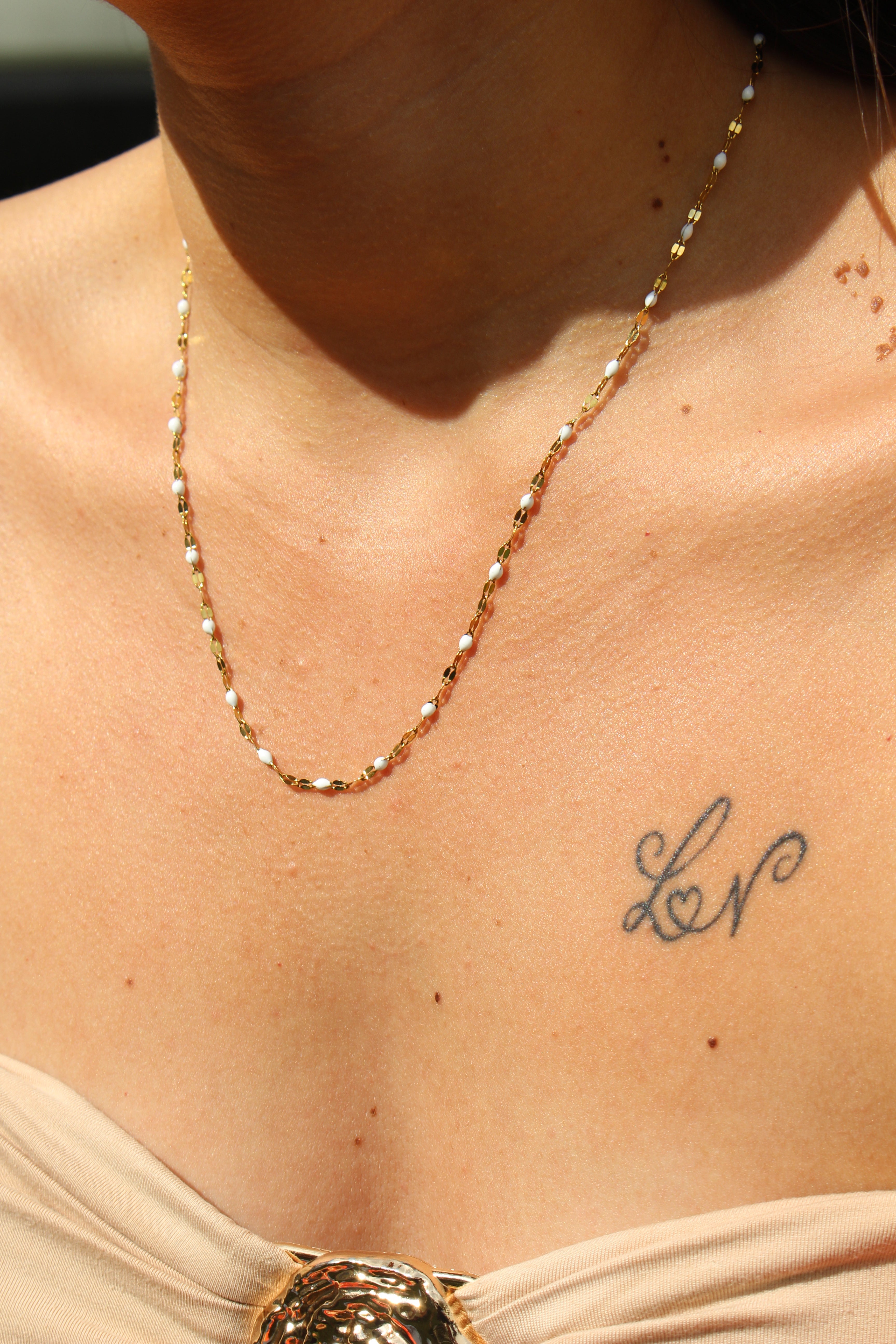 Collier Perles fines