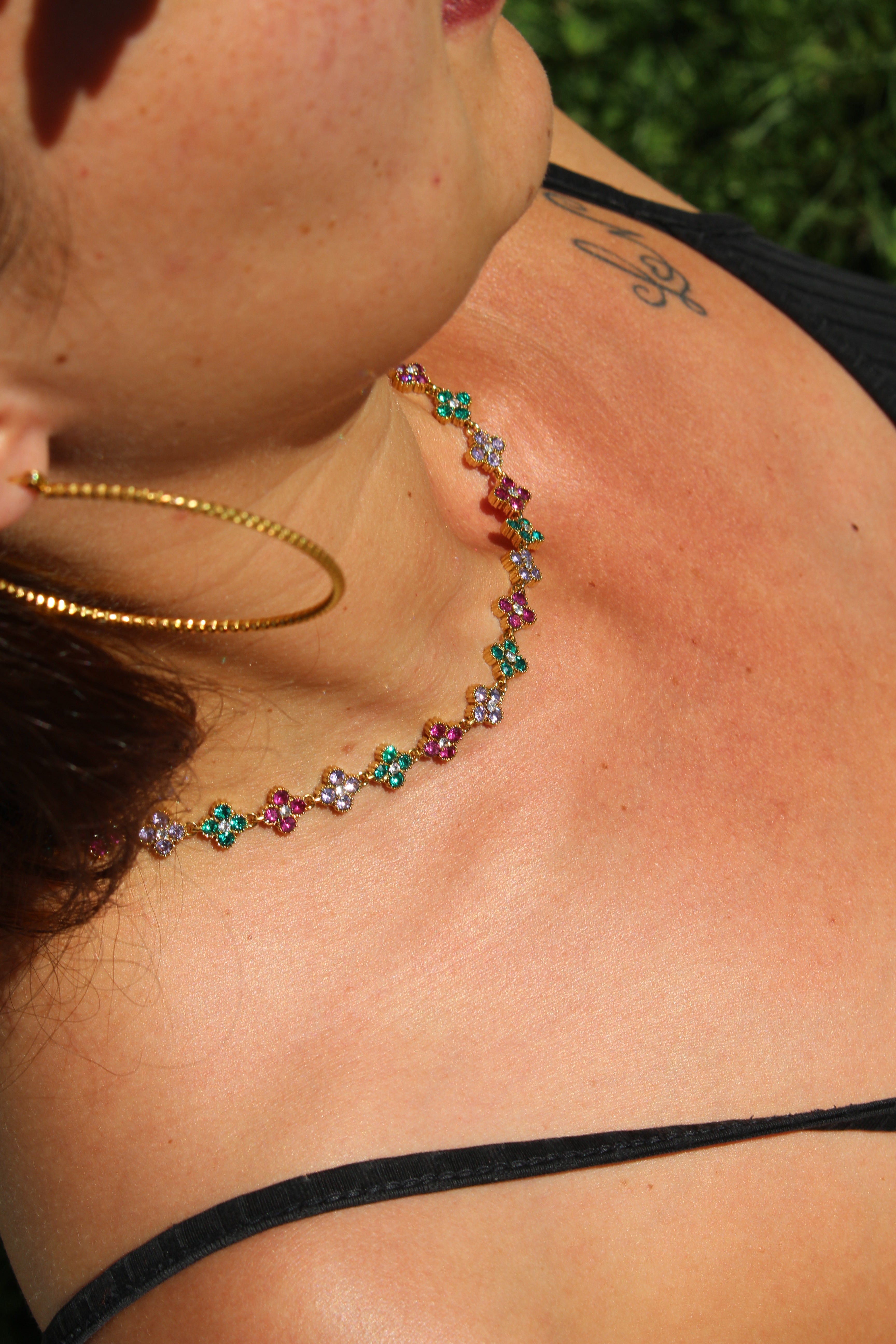 Collier Trèfle élégant