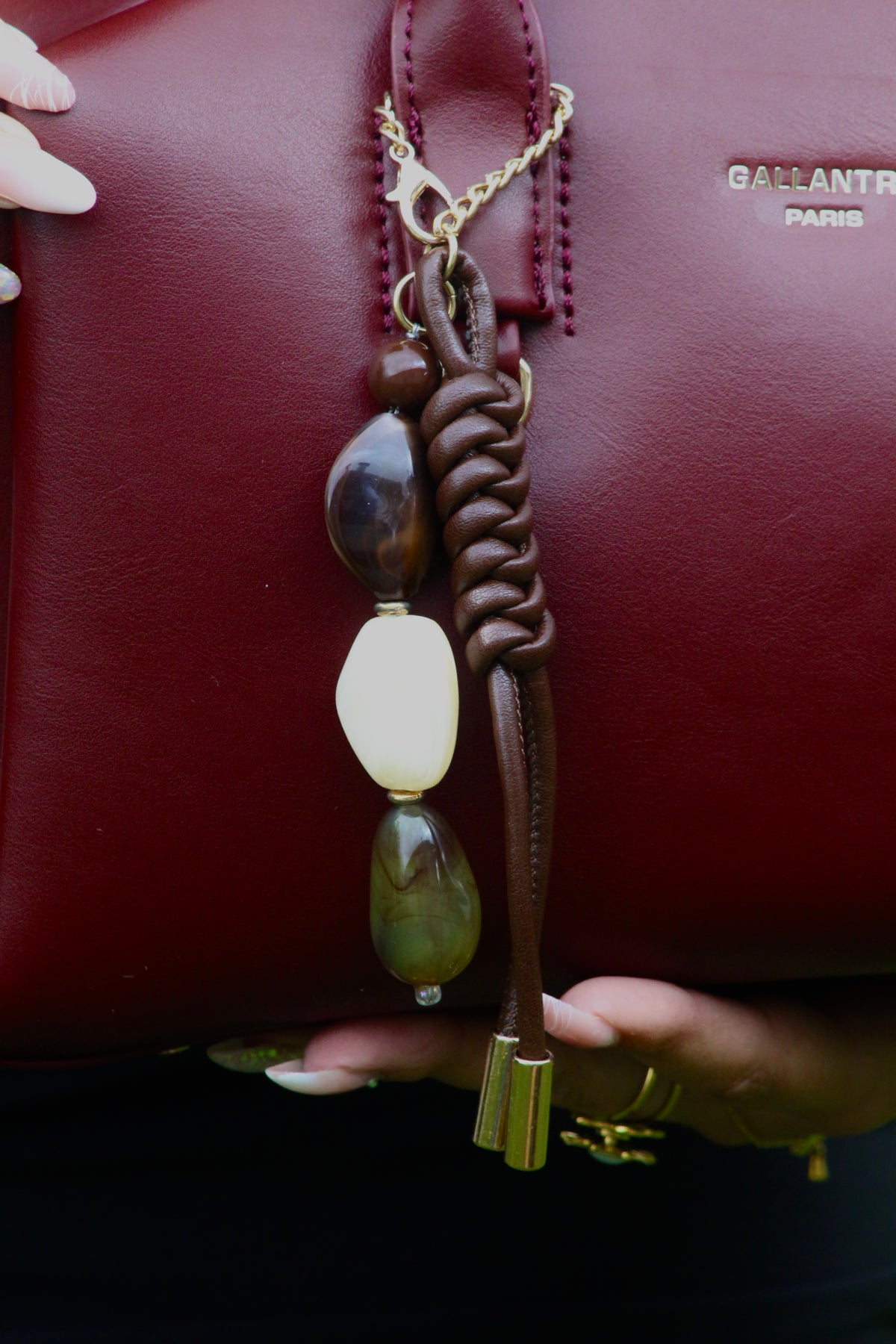 Sac boule bordeau