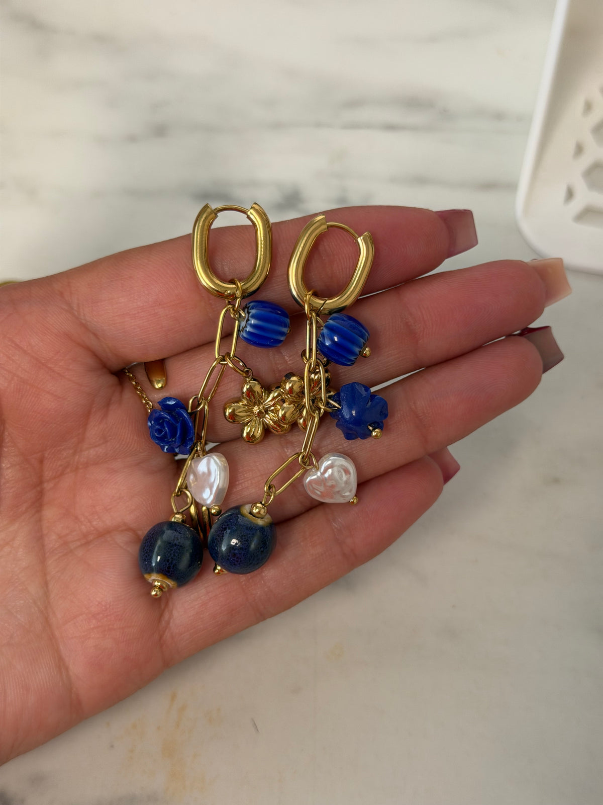 Boucle d’oreille breloques