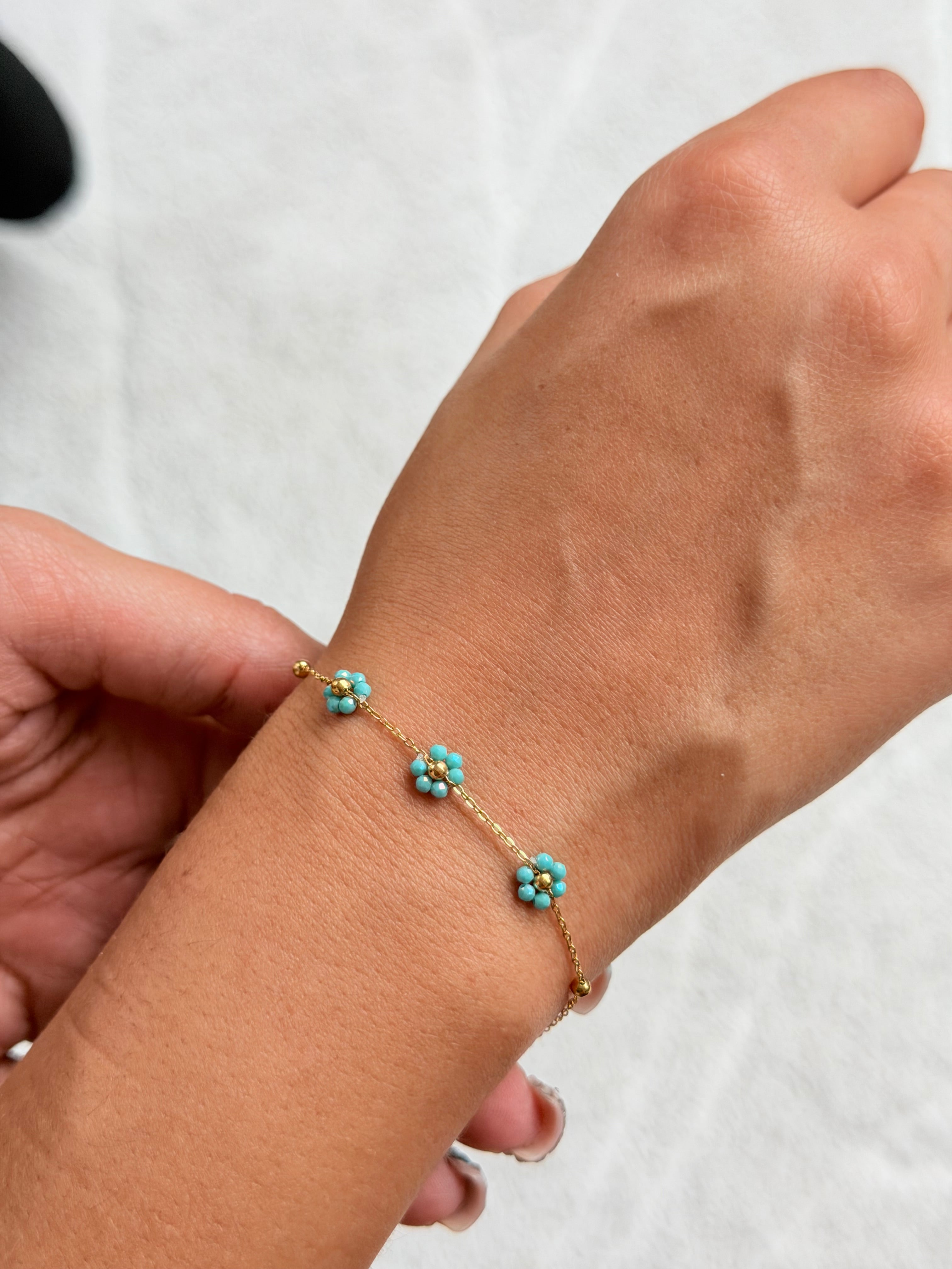Bracelet fleur