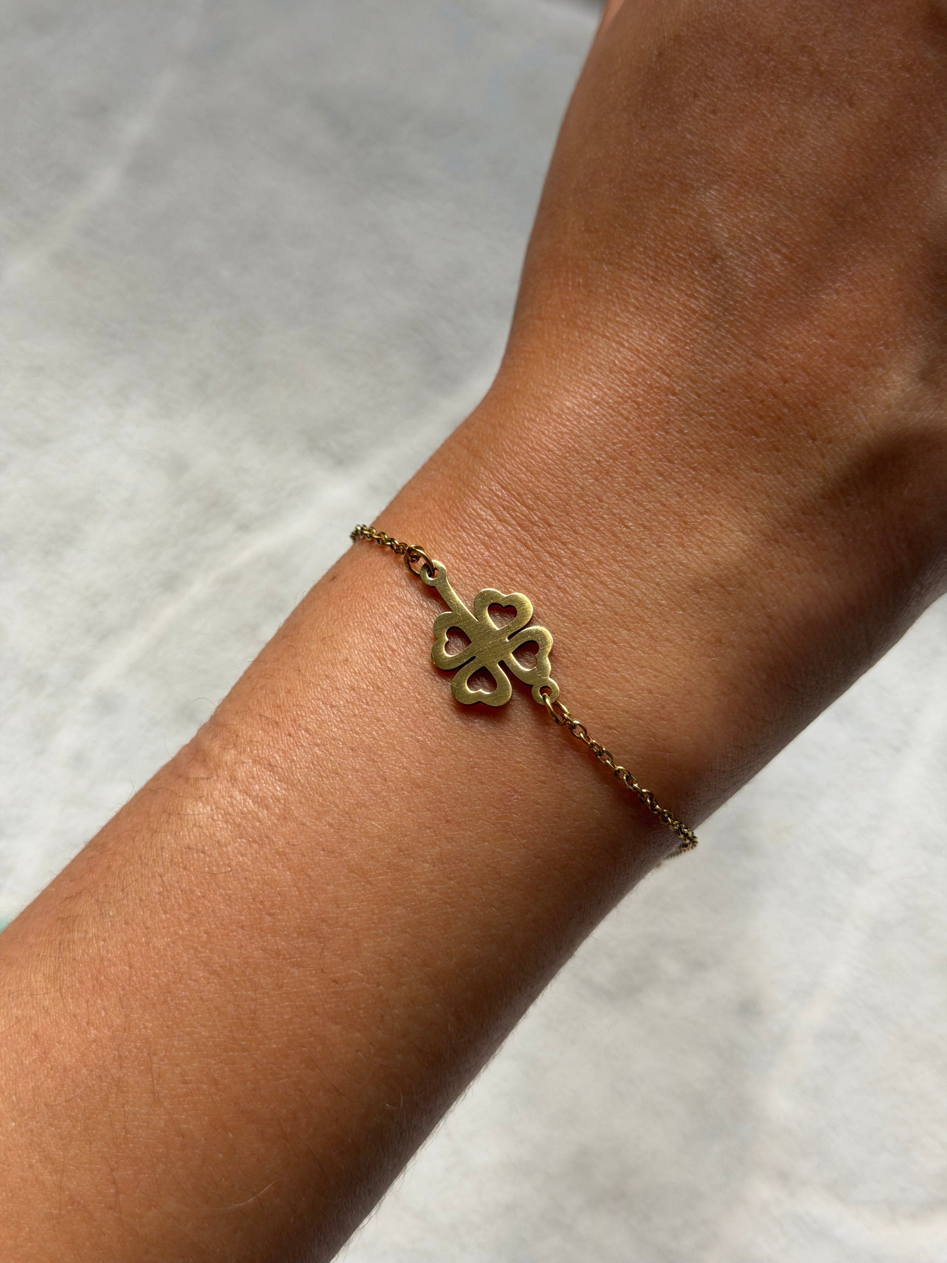 Bracelet trèfle