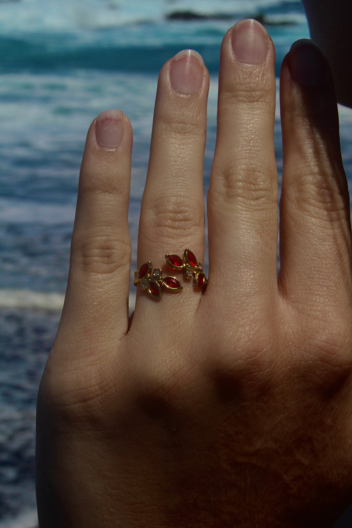 Bague feuille