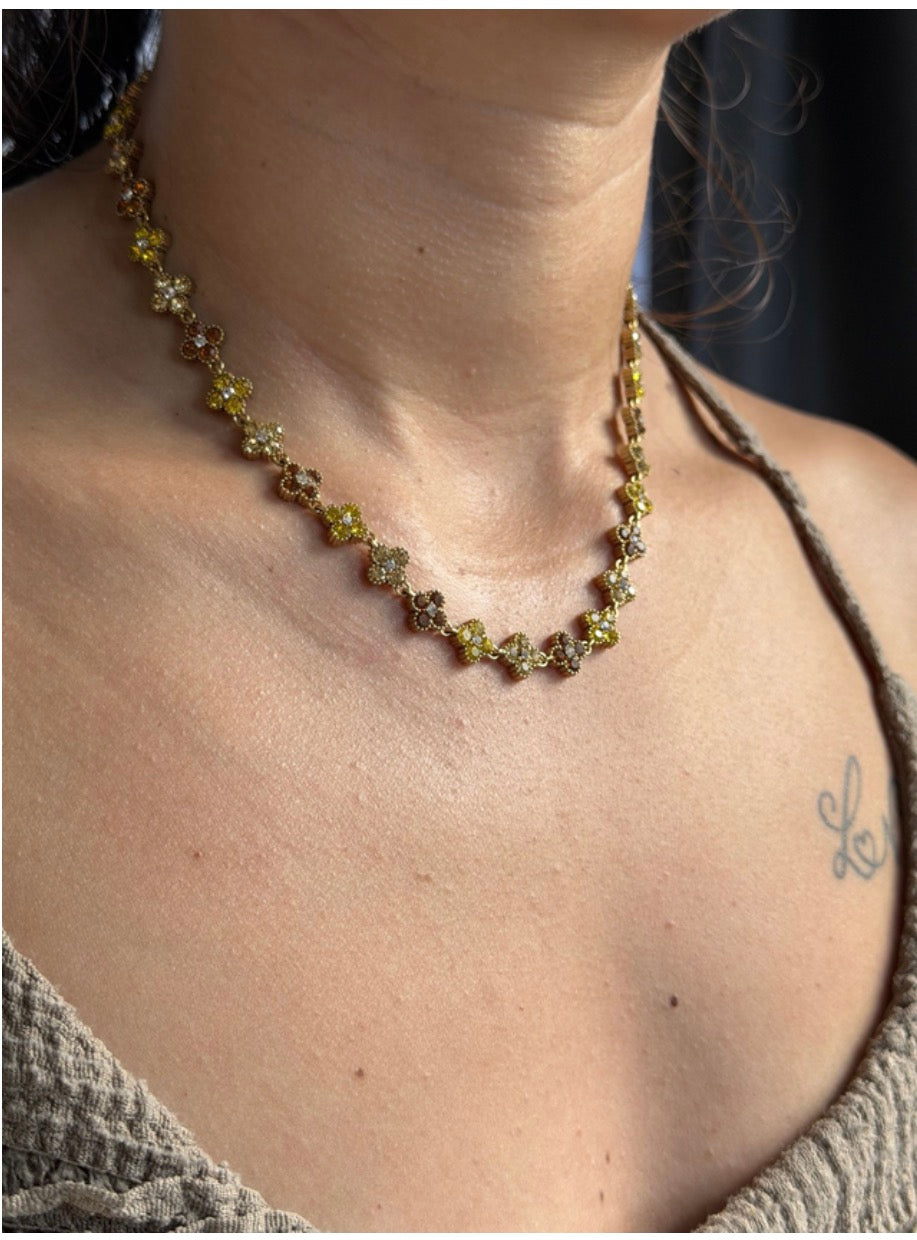 Collier Trèfle élégant