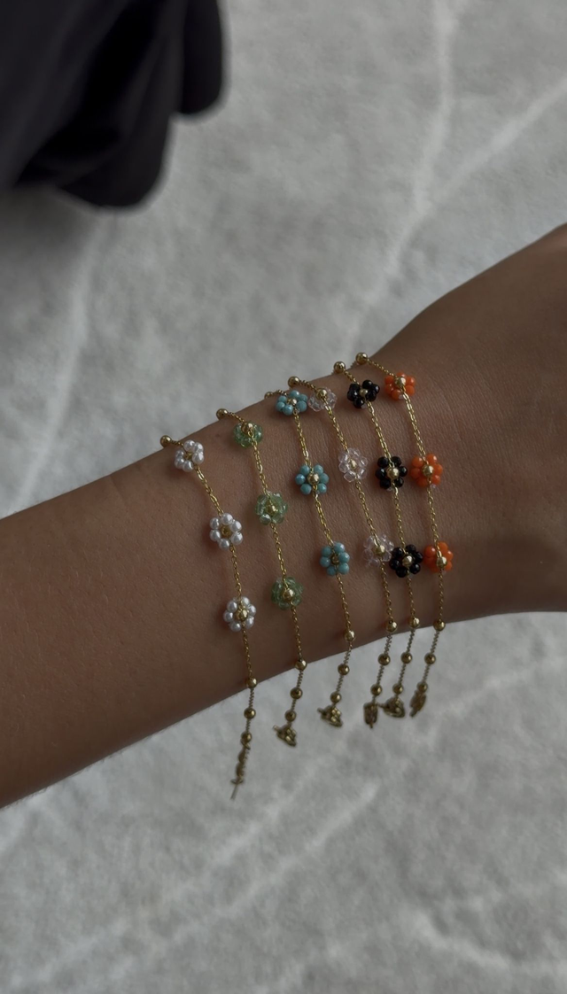 Bracelet fleur