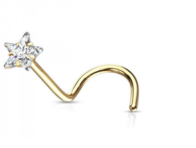 Piercing U étoile