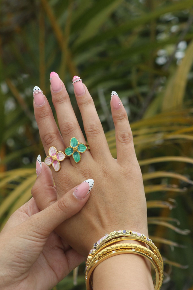 Bague fleur