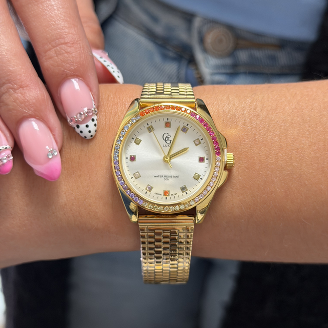 Montre Rainbow cadran blanc