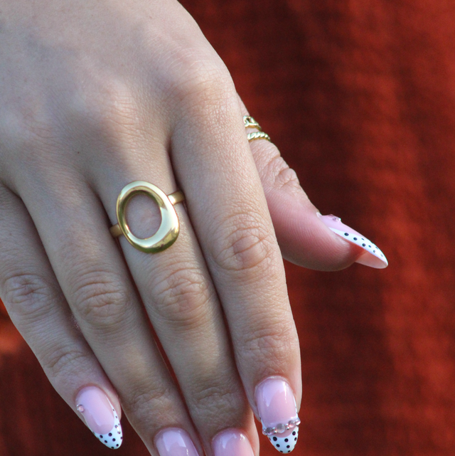 Bague ovale