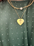 Collier double à graver