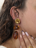 Boucles d’oreilles Ambre