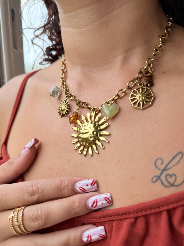 Collier breloque Soléa