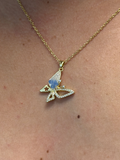 Collier papillon Amandine