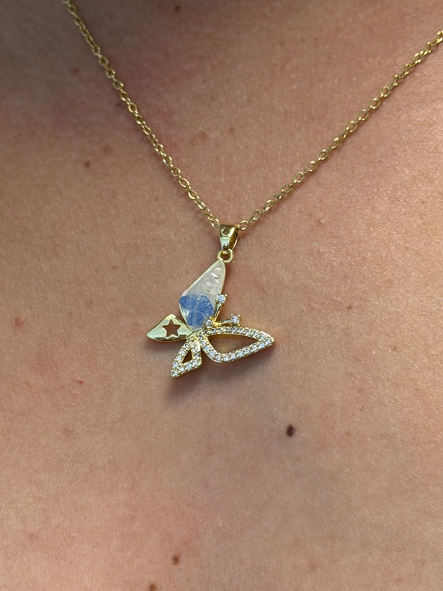 Collier papillon Amandine