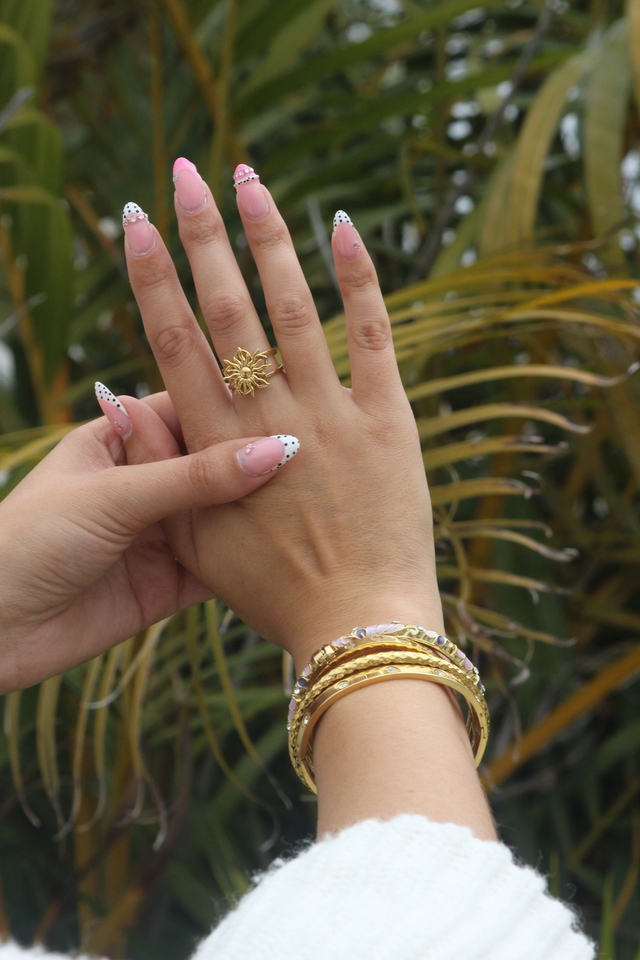 Bague anti stress Soleil