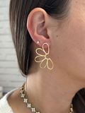 Boucles d’oreilles Fleur