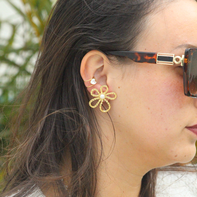 Boucle d’oreille Rosalie